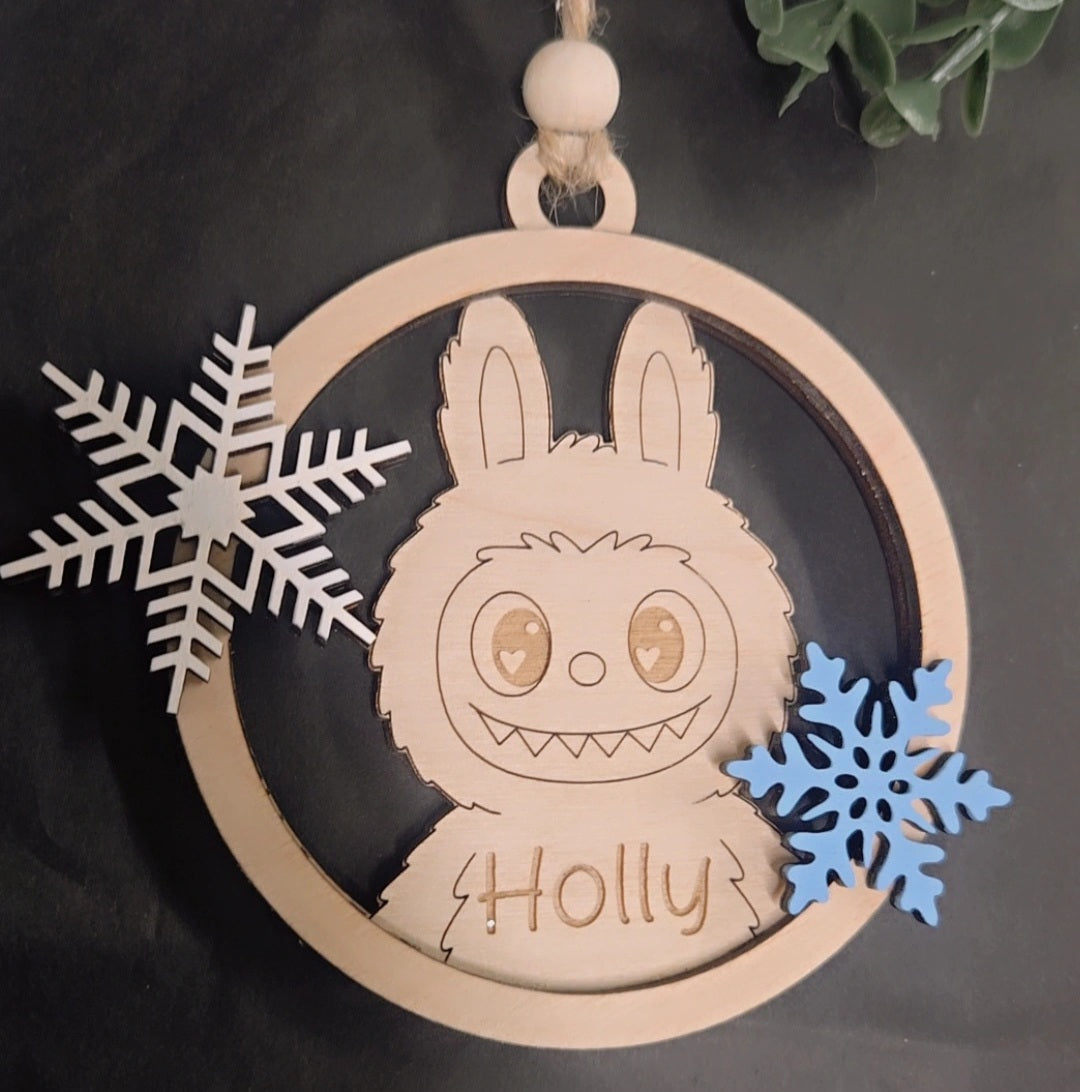 Personalized LABUBU Ornament