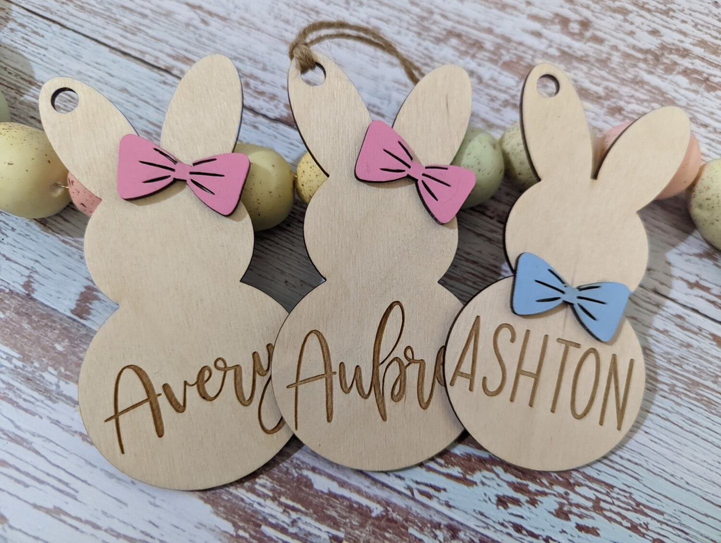 Easter Bunny Basket Tags