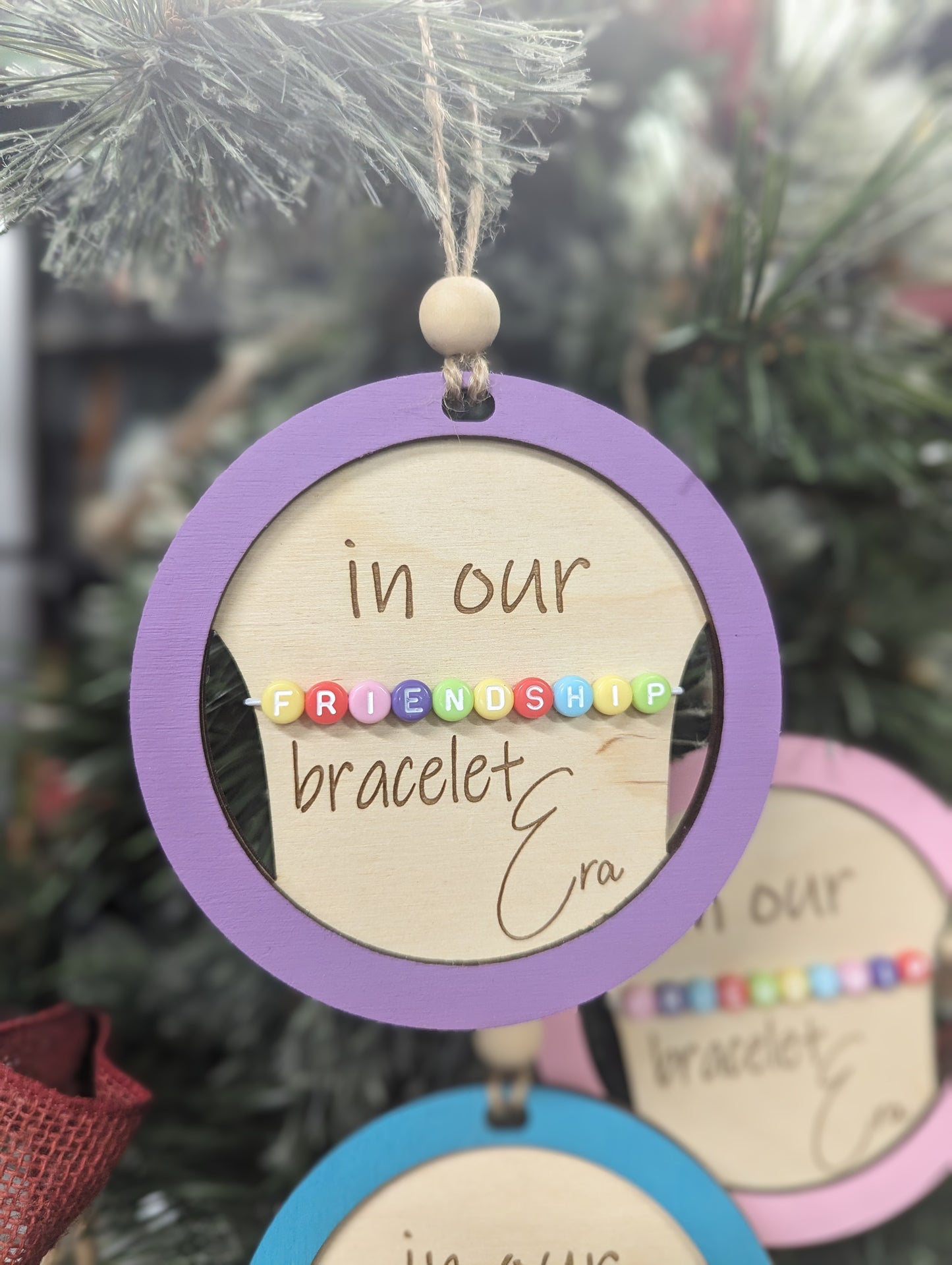 Friendship Bracelet Era Ornament