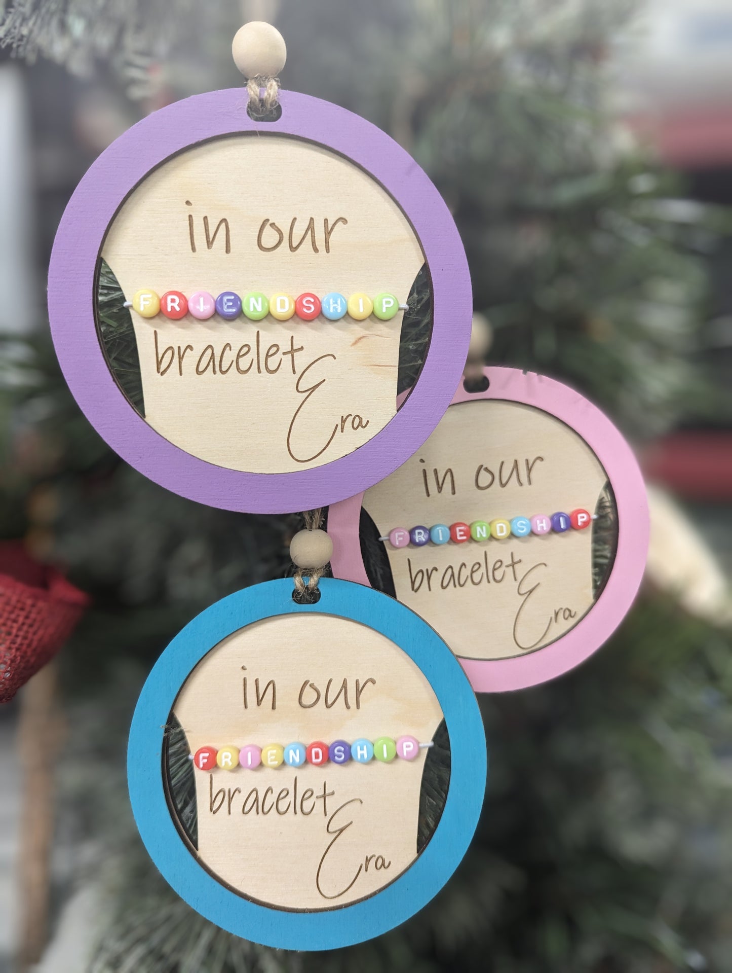 Friendship Bracelet Era Ornament