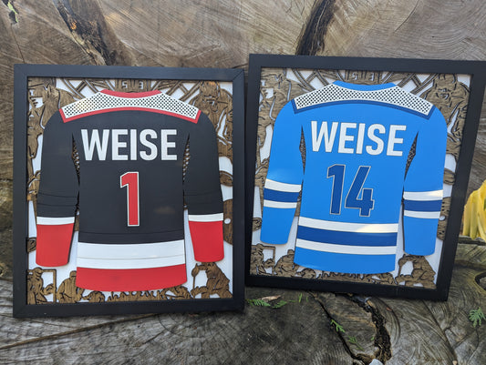 Personalized Jersey Sign