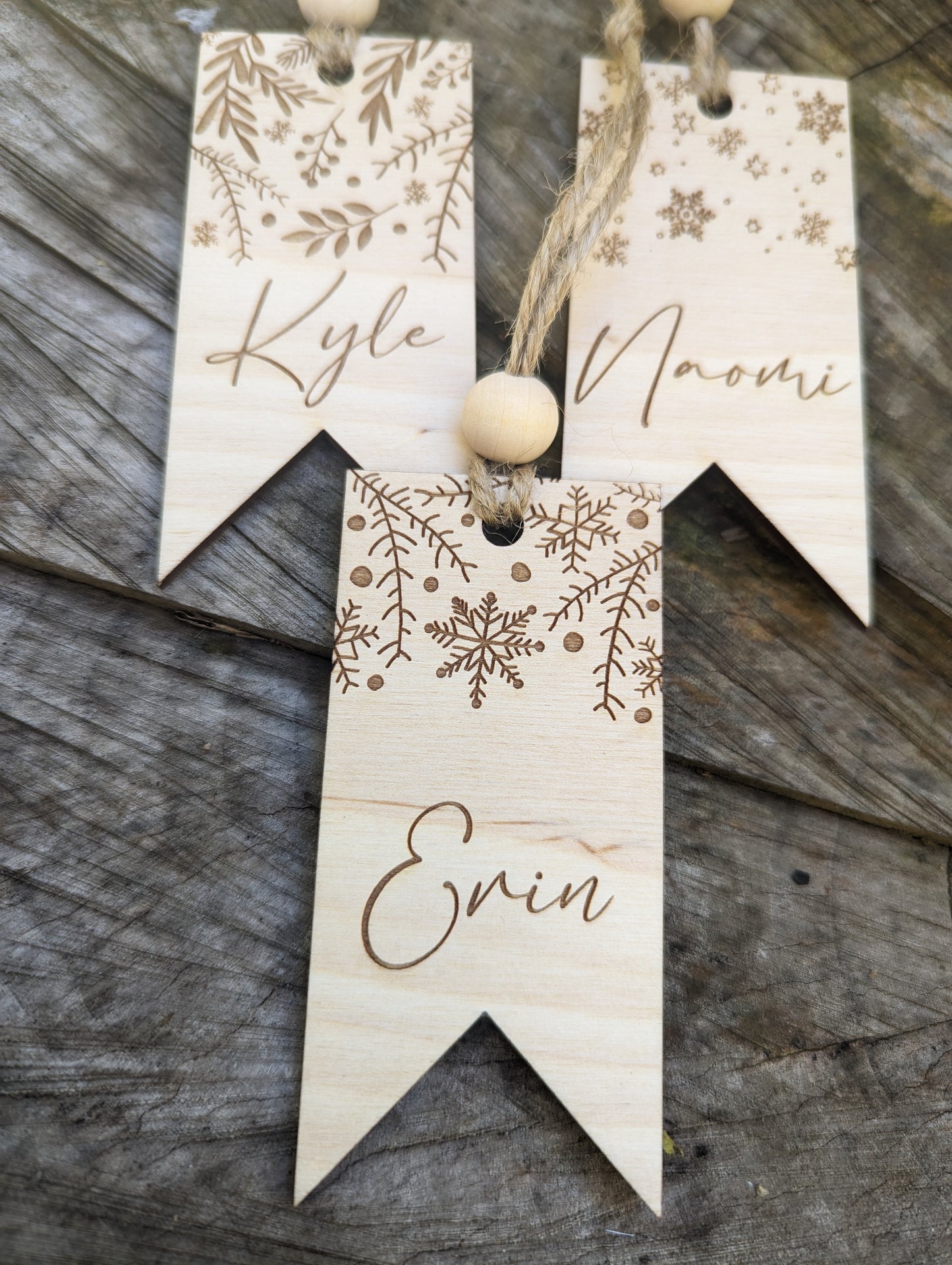 Christmas Name Tags