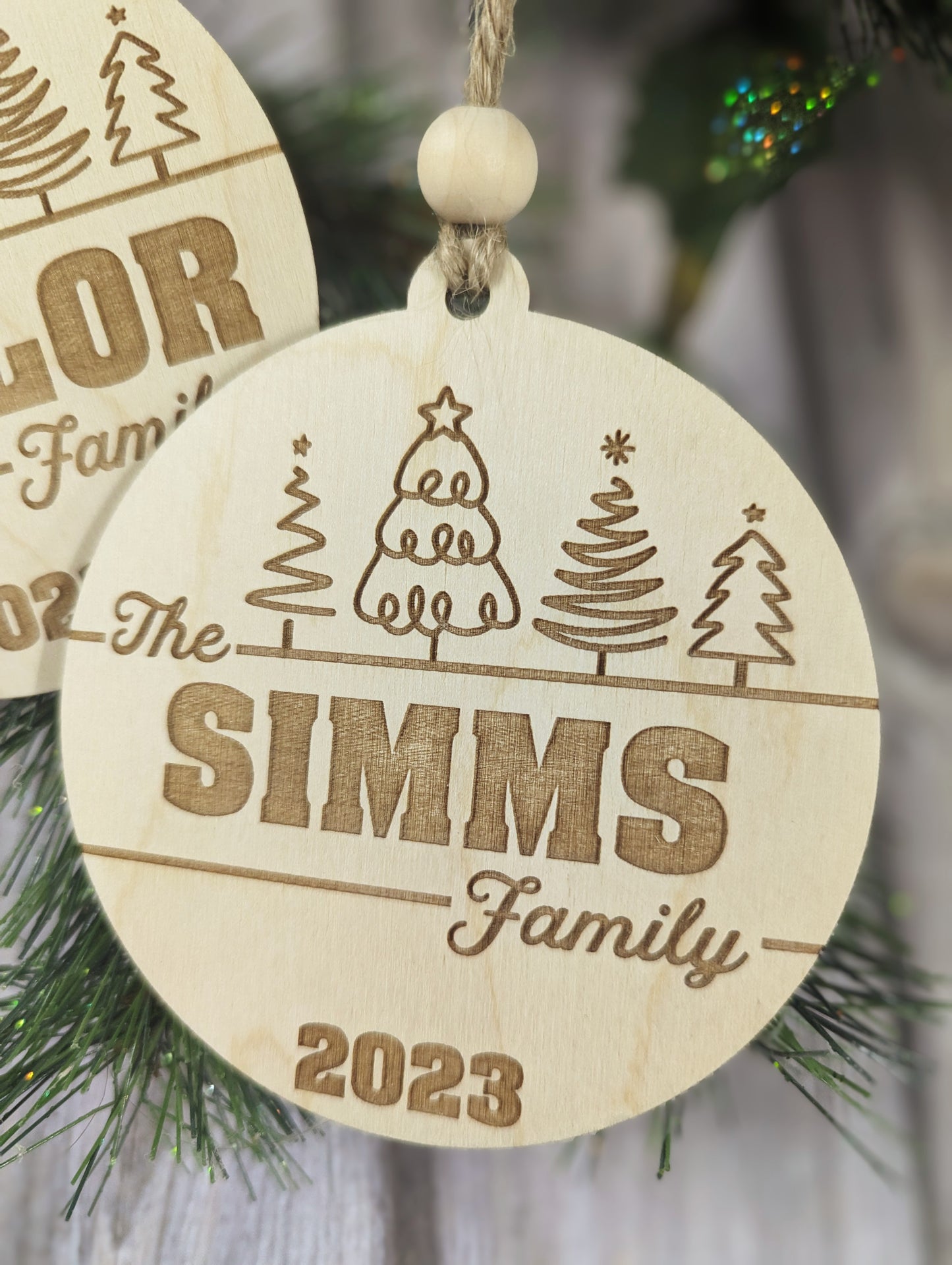 Family Name Ornament