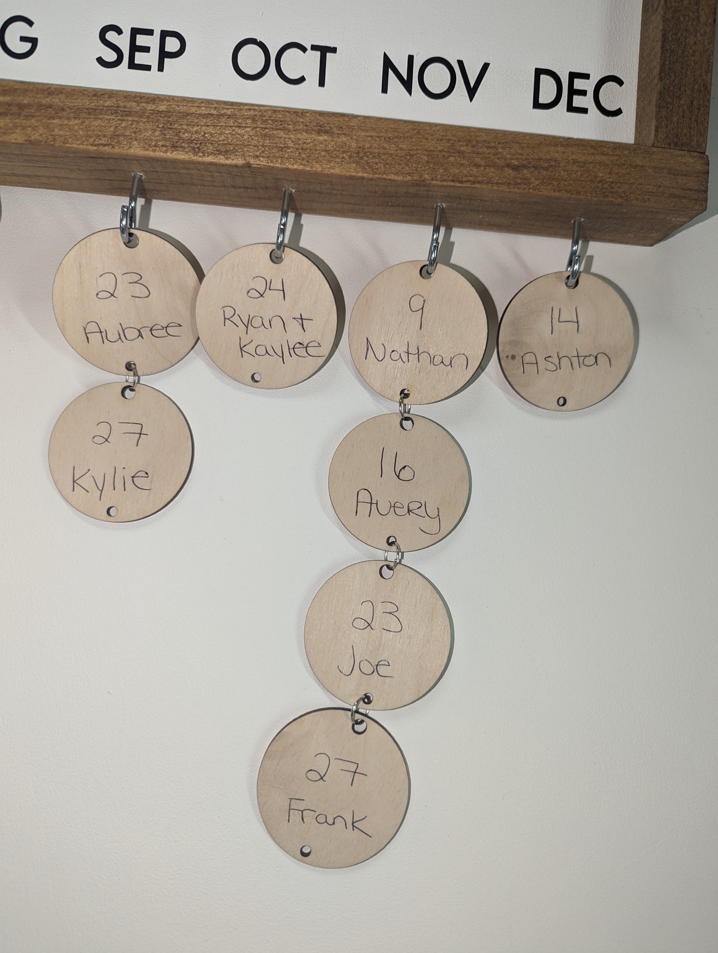 FAMILY Birthdays & Celebrations Sign