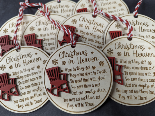 Christmas in Heaven Ornament