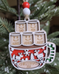 Marshmallow Family Ornament