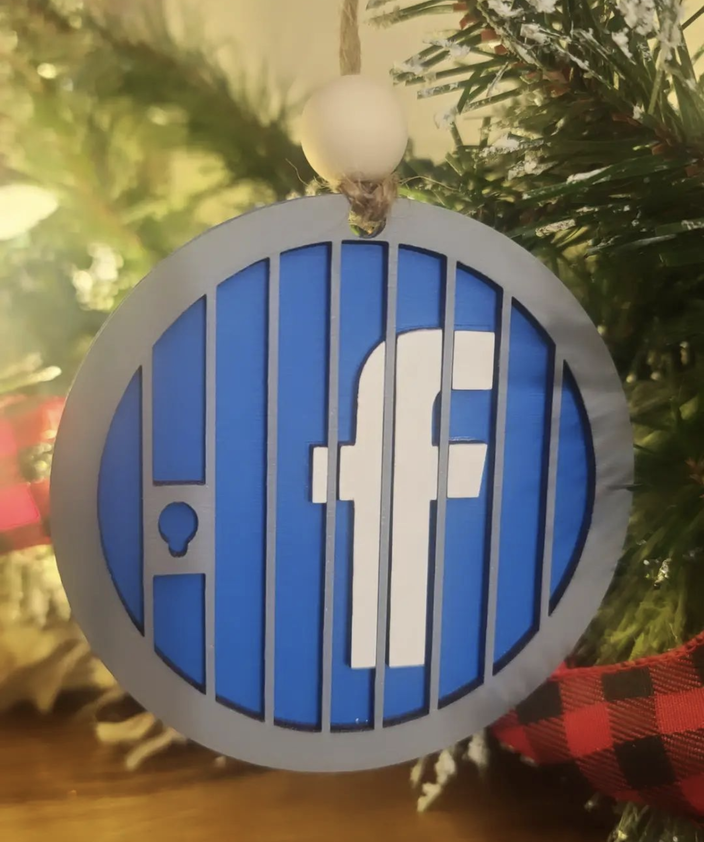 Facebook Jail Ornament