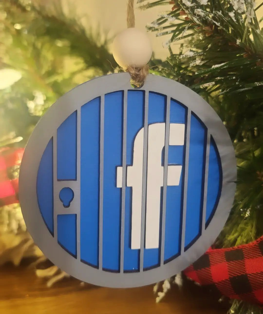 Facebook Jail Ornament