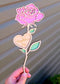 Everlasting Wooden Rose