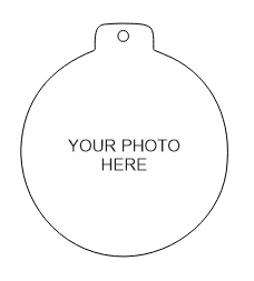 Photo Engraved Ornament