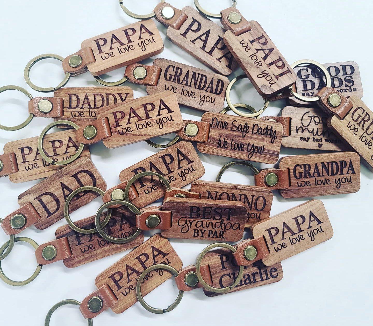 Father's Day Keychains