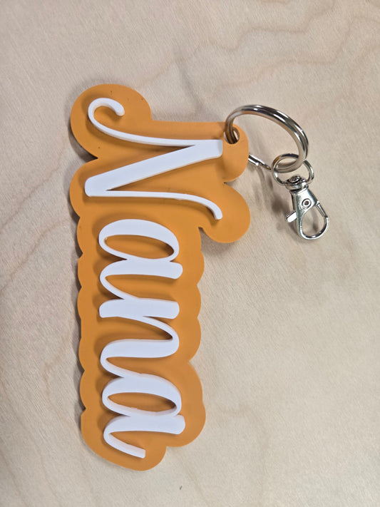 Personalized Acrylic Keychain