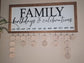 FAMILY Birthdays & Celebrations Sign
