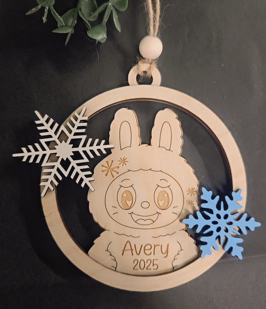 Personalized LABUBU Ornament