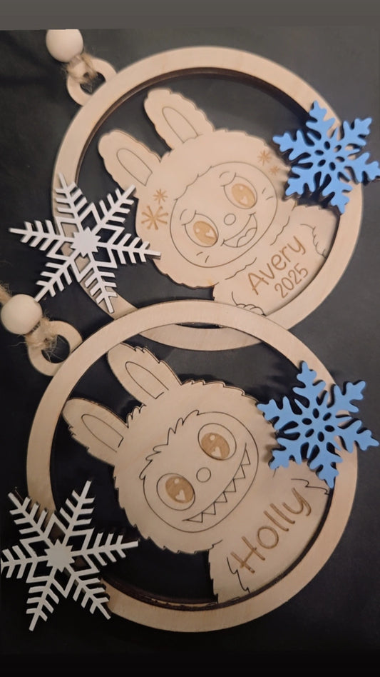 Personalized LABUBU Ornament