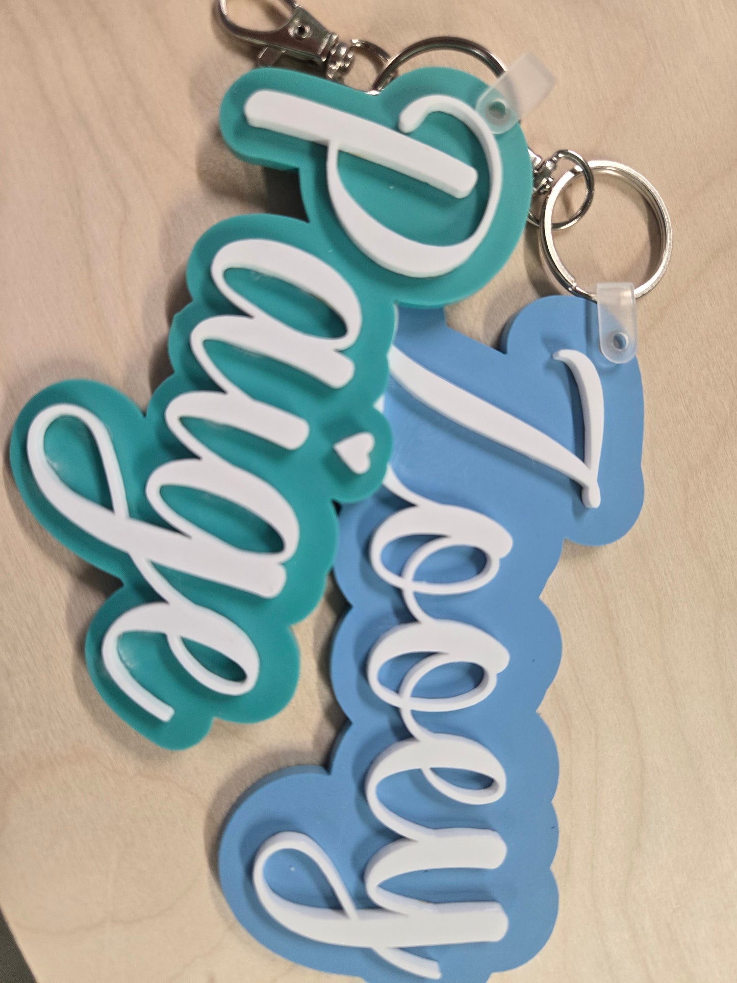 Personalized Acrylic Keychain