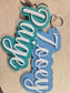 Personalized Acrylic Keychain