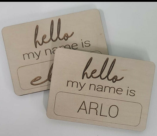 Hello, my name is...