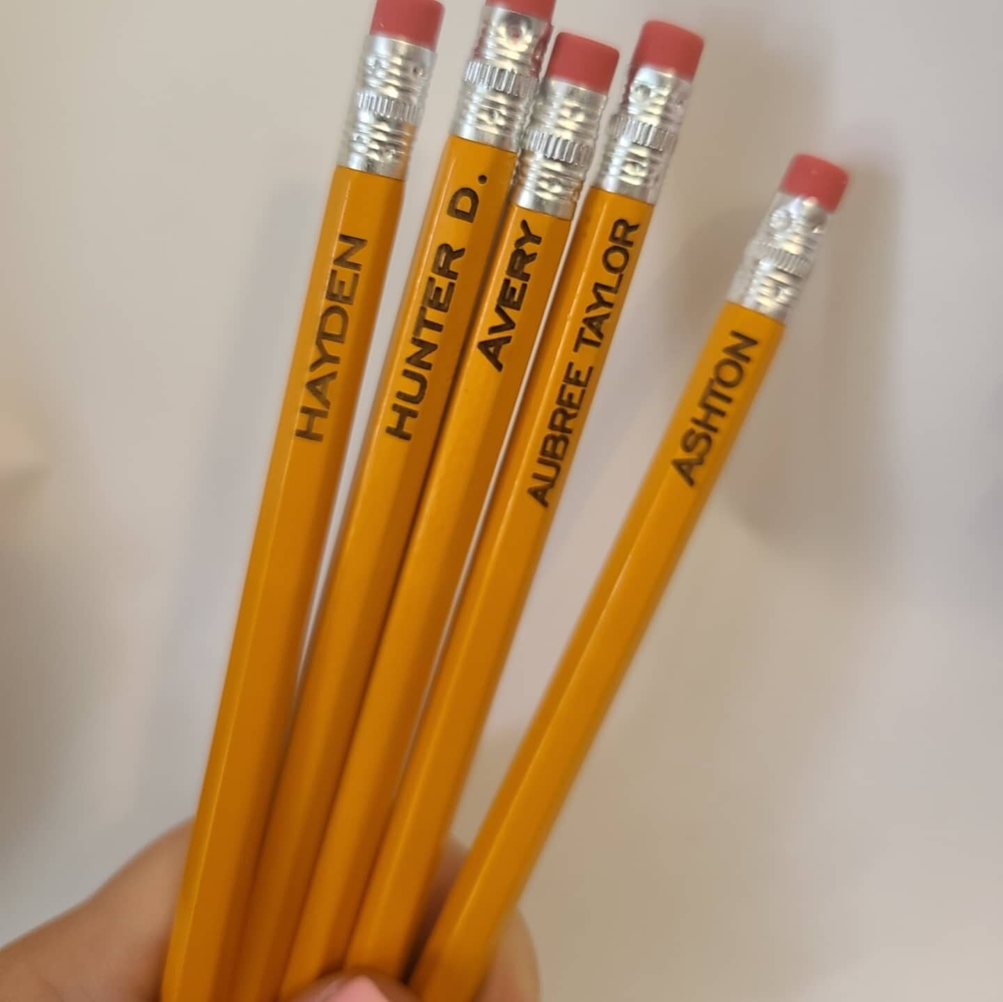 Engraved Pencils