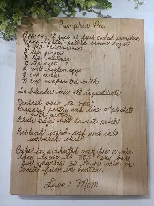 Engraved Cutting Board