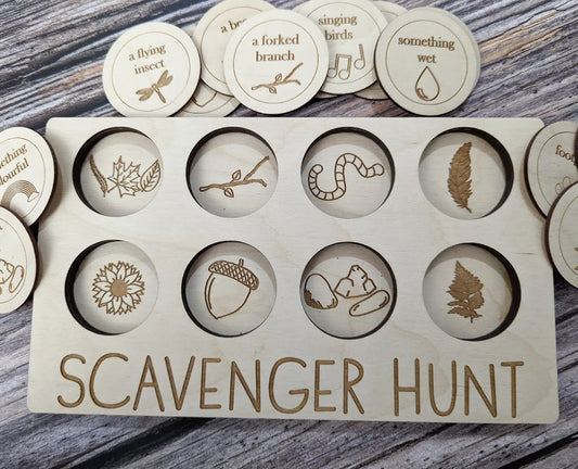Scavenger Hunt Tokens/Tray