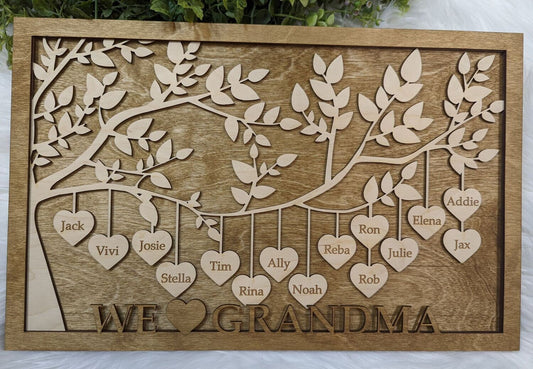 Personalized Mother's Day Tree