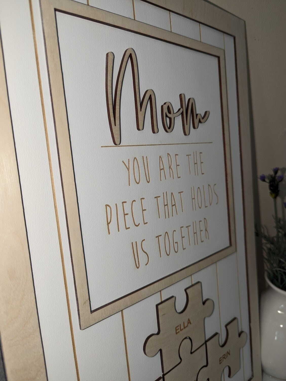 Personalized Puzzle Sign